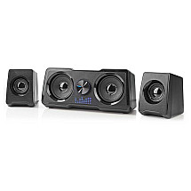 NEDIS gaming speakers/ 2.2/ power 48 W/ 3.5 mm jack/ LED/ USB/ volume control/ black