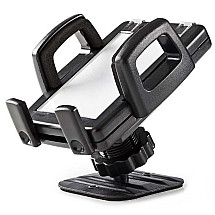 NEDIS car phone holder/ universal/ phone display 4" to 6.4"/ adjustable angle/ black