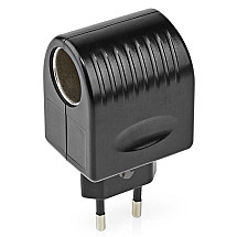 NEDIS mains adapter/ Euro / 6 W/ Type C/ 100 - 240 V AC 50/60 Hz/ 12 V DC/ mains supply/ 0.25 A/ black