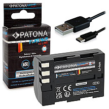 PATONA battery for photo Nikon EN-EL3E 2250mAh Li-Ion Platinum USB-C charging