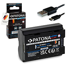 PATONA battery for photo Fuji NP-W235 2400mAh Li-Ion Platinum USB-C charging