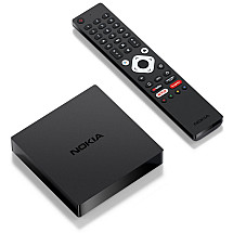 NOKIA android box 8010/ 4K Ultra HD/ NETFLIX/ 02 TV/ HDMI/ USB 3.0/ USB-C/ USB 2.0/ BT/ Wi-Fi/ LAN/ Android TV 11/ black
