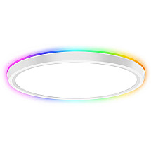 IMMAX NEO LITE TUDO SMART ceiling light with RGB backlight 40cm, 50W, Wi-Fi, TUYA