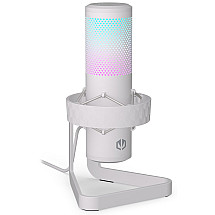 Endorfy streaming microphone AXIS Streaming OWH / RGB effect / stand / USB / white