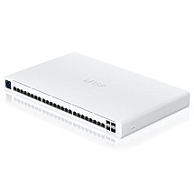 UBiquiti UISP Switch Pro - 24x GBE, 4x SFP+, 16x Poe Out 27V (Poe Budget 220 W)