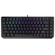 Endorf Gaming Keyboard 75% Red / RGB / Red SW. / wire / CZ / SK LAYOUT / shortened / black