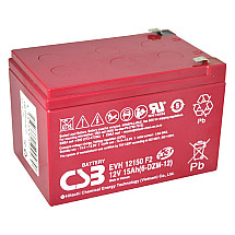 CSB Backup VRLA AGM battery 12V/15Ah battery 6-DZM-12 (EVH12150)