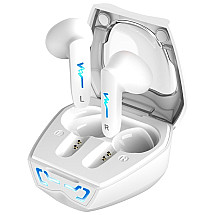 GENIUS wireless headset TWS HS-M920BT/ white/ LED/ Bluetooth 5.0/ USB-C charging