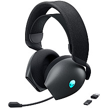 DELL AW720H/ Alienware Dual-Mode Wireless Gaming Headset/ wireless headphones with microphone/ black