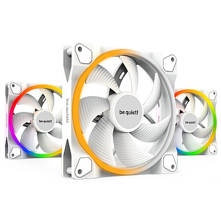 Be quiet! / fan Light Wings White / 140mm / PWM / 3-pack / white