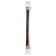 Immax connector Click 12mm with cable 10cm, RGB+CCT, 6pin