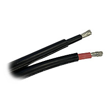 XtendLan SC6-1M-2C solar cable 1500V/32A, 1m (cross-section 2x 6mm) copper consumption for tens of m