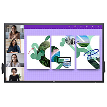 Dell P5524QT Touch/ 55 "LED/ 16: 9/ 3840x2160/ 1300: 1/ 9MS/ USB-C/ 3x HDMI/ DP/ 4x USB/ RJ45/ COM/ Repro/ 3Y Basic Onst