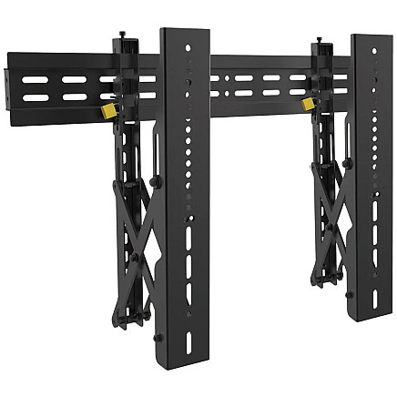 Nencents LED-VW1000BLACK / FLAT SCREEN WALL MOUNT FOR VIDEO WALLS (POP-OUT / STRETCHABLE) / Black