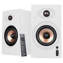 FENDA F&D speakers R23BT WHITE/ 2.0/ 40W/ wooden/ BT/ Optical/ USB input/ remote control/ black