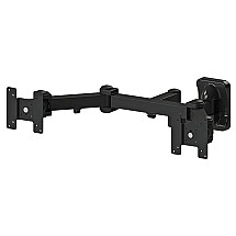 Neomounts FPMA-W960D / Flat Screen Dual Wall Mount (3 pivots & tiltable) / Black