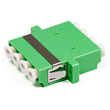 XtendLan LC-LC quad adapter SM, APC, green, for optical switchboards