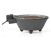 NEDIS electric grill/ oval/ grilling surface 30 cm/ power 1250 W/ metal/ black