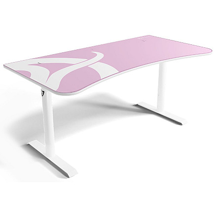 Aroszi Arena Gaming Desk White Pink