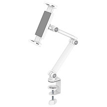 Neomounts DS15-545WH1/Tablet holder/desktop/4.7-12.9"/tilt/rotate 360°/3 pins/white