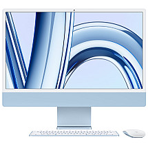 Apple iMac 24'' with Retina 4.5K display: M3 chip with 8-core CPU and 8-core GPU, 256GB SSD - Blue