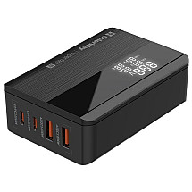 COLORWAY USB charger/ 2x USB-A/ 2x USB-C/ 65W/ Black