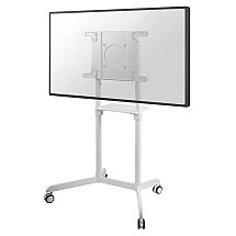 Neomounts NS-M1250WHITE / Mobile Flat Screen Floor Stand (height: 160 cm) / White