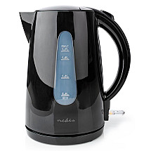 Nedis the kettle Kawk130ebk/ volume 1.7 l/ rotation by 360 °/ 1850 - 2200 W/ plastic/ black