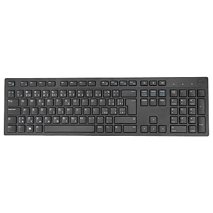 DELL KB216/ Czech/ Slovak/ multimedia keyboard/ USB/ black