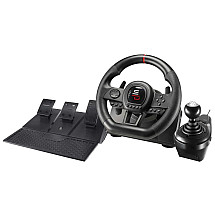 SUPERDRIVE GS650-X/ PS4/ Xbox One/ Xbox Series X/S Steering Wheel, Pedals and Shifter Set