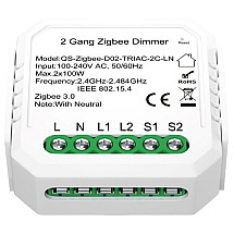 IMMAX NEO SMART controller dimmable V5 2-button Zigbee 3.0, TUYA