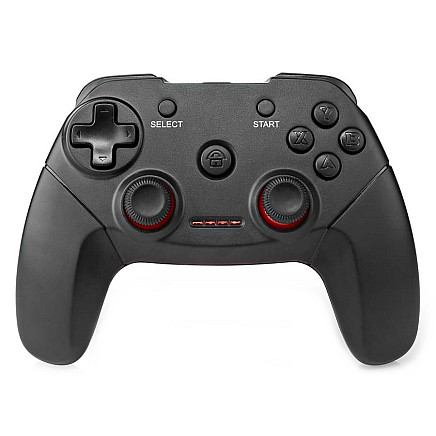 NEDIS gamepad/ wireless/ for PC/ number of buttons 11/ nano USB/ black