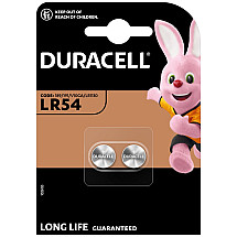 Duracell alkaline button battery LR54 2 pcs