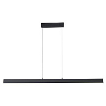 IMMAX NEO Lite Triangolo Smart Hanging Luminaire Black 125cm 28W with Beacon, Wi-Fi, Tuya