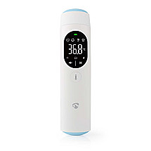 NEDIS smart infrared thermometer / LED display / forehead / ear / white