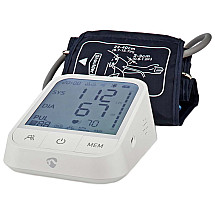 NEDIS smart blood pressure monitor/ Arm/ Bluetooth/ LCD display/ Irregular heartbeat detection/ Cuff wearing detection/ in