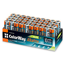 Colorway alkaline battery AA/ 1.5V/ 40 pcs in a package