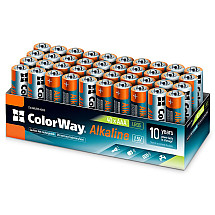 Colorway alkaline battery AAA/ 1.5V/ 40 pcs in a package