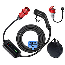 IMMAX travel charging station for electric cars EV/PHEV AC Type 2, 22 kW