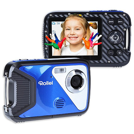 Rollei Sportsline 60 Plus/ 30 MPix/ 8x zoom/ 2.8 LCD/ FULL HD video/ Waterproof 5m/ blue