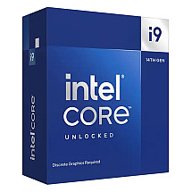 INTEL Core i9-14900KF / Raptor Lake R / LGA1700 / max. 6.0GHz / 8P+16E/32T / 36MB / 125W TDP / without VGA / BOX