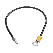 Cable for Battery Connect, 50cm, 4mm2, Ring M6 - bootlace ferrule