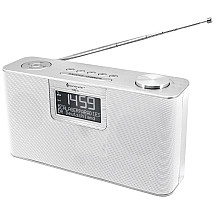 Soundmaster DAB700WE Radio/ DAB+/ UKW/ RDS/ BT/ MP3/ Alarm Clock/ Clock/ White