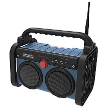 Soundmaster DAB85BL radio/ DAB+/ FM/ RDS/ BT/ Clock/ Rechargeable battery