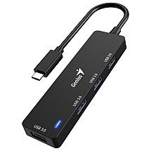 GENIUS hub UH-400/ USB-C to 4x USB3.0/ black