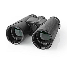 NEDIS binoculars/ magnification 10x/ objective diameter 42 mm/ field of view 96 m/ including carrying bag/ black