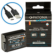 PATONA battery for photo Nikon EN-EL25 1250mAh Li-Ion Platinum USB-C charging