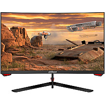 Dahua 24 "LED LM24-E230C/ Game/ VA Panel/ 1920x1080 (FHD)/ 3000: 1/ 1ms/ 250 CD/ M2/ HDMI/ DP/ VESA 75x75/ Black