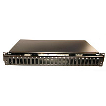 19" optical switchboard, 24 SC duplex ports (48 FO ports), extendable