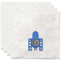 NEDIS vacuum cleaner bags/ 4 pieces/ synthetic/ Miele GN/ white